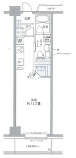 プライムアーバン豊洲【5階】の間取り