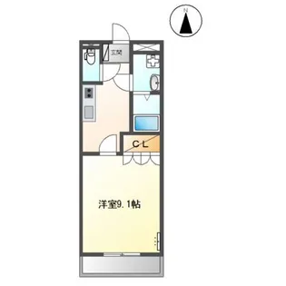 イーストピア【2階】の間取り