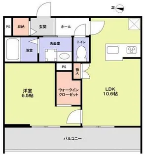 スリジェ(Cerisier)【1階】の間取り