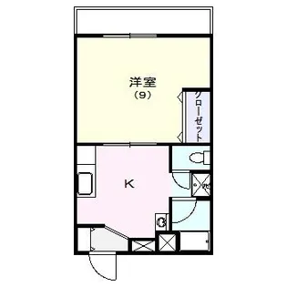 コーポ倉田【2階】の間取り