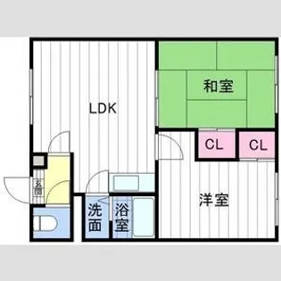 ローヤルハイム【2階】の間取り