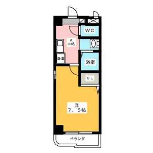 サンハイツ井深【1階】の間取り