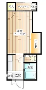 和光ハイツ【1階】の間取り