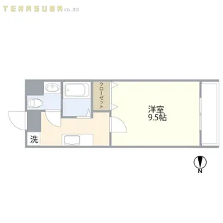 エリタージュ21【2階】の間取り