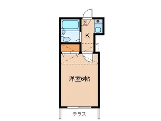 レオパレス岡本【1階】の間取り