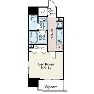 ミュプレ根岸【2階】の間取り
