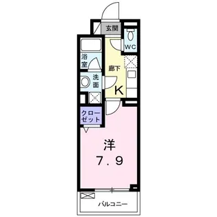 Casa Rune【3階】の間取り