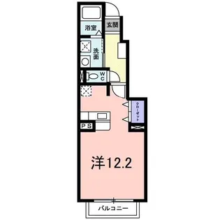 リバーサイド【1階】の間取り