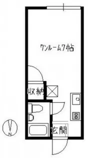 コーポKaku【1階】の間取り