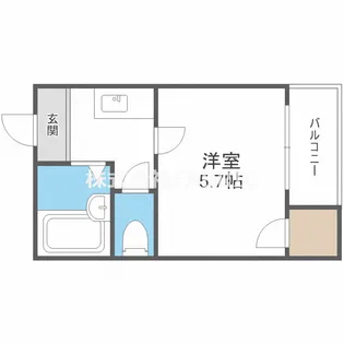 ノールプレール新町【2階】の間取り