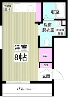 moku【3階】の間取り