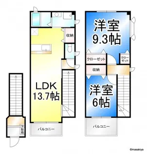 カーサグランデの間取り