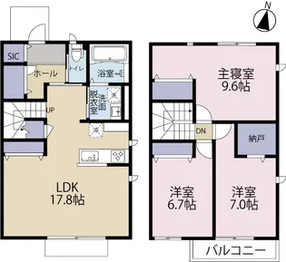 アチェーロの間取り