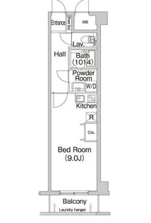 コンフォリアたまプラーザ【2階】の間取り