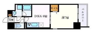 プレスティ則武【4階】の間取り