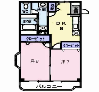 ゴールドティアラ【3階】の間取り