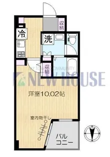 アクラス早稲田【3階】の間取り