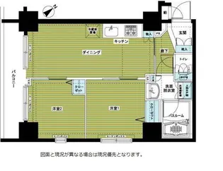 ZOOM銀座2丁目THIRD【9階】の間取り