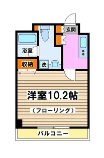 ホワイトステージ 当社管理物件【4階】の間取り