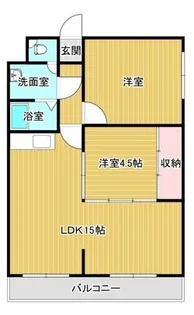 エルコンフォール【3階】の間取り