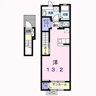 ラシック【2階】の間取り