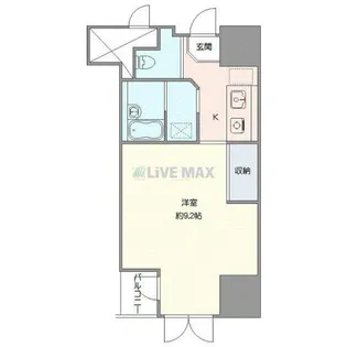 イーストン榴岡【5階】の間取り