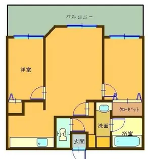 スリーケイ21【6階】の間取り