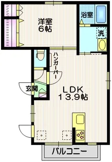 W house(ダブルハウス)【3階】の間取り