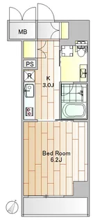 ローヤルレジデンス下目黒【9階】の間取り