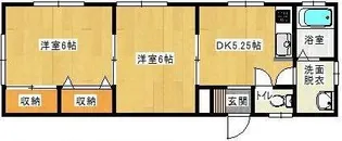 カウベル【2階】の間取り