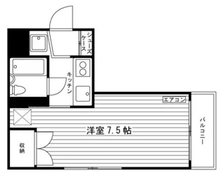 デューク伊福町【2階】の間取り