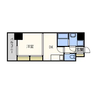 CITY SPIRE鶴見【4階】の間取り