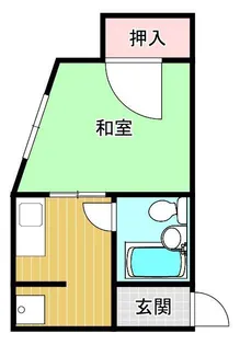 コーポ一野【2階】の間取り