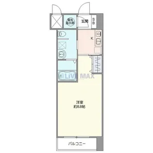 アントラ立町【10階】の間取り