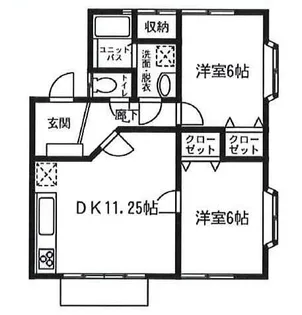 メゾン・エアフト【2階】の間取り