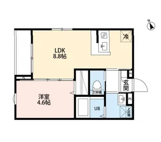 robot home Hoshigaoka【1階】の間取り