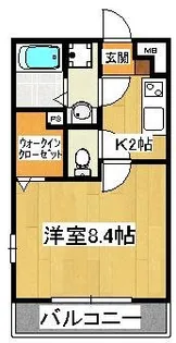 リブリ・M&M【1階】の間取り