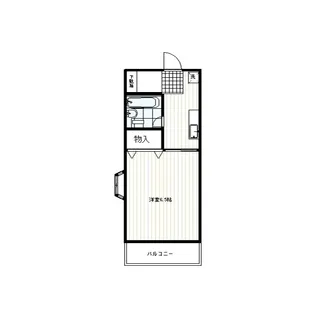 メゾン来光 A【2階】の間取り