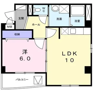 サン・グロ-リ-志木【3階】の間取り