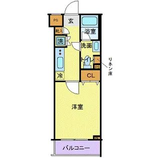 スカイコート東京ベイ・東雲壱番館【1階】の間取り