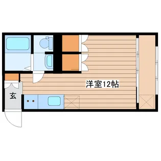 びゅうHeim H・Y【1階】の間取り