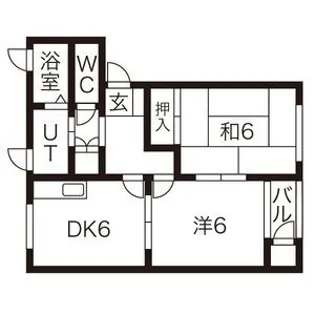 アドラシオンII A棟【1階】の間取り