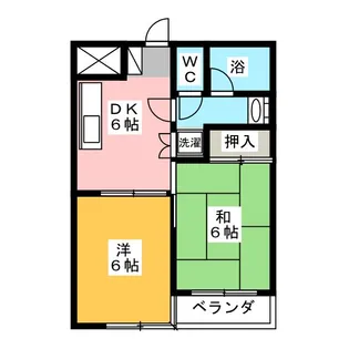 友ビル3号【4階】の間取り