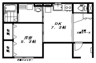 アルグコート【1階】の間取り