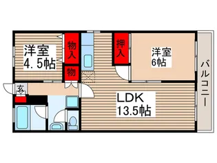 弥生マンション【1階】の間取り