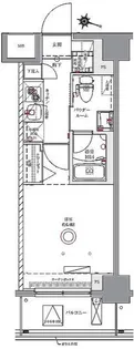 AZEST西川口III【9階】の間取り