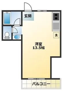 白岩ビル【5階】の間取り