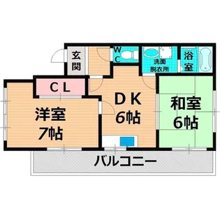 KHSBLD 横堤【3階】の間取り