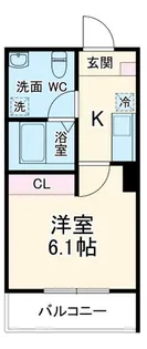 Axis Hanno【2階】の間取り