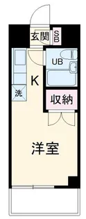 メゾンエステルナ西千葉【5階】の間取り